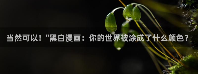 漫蛙污：当然可以！\